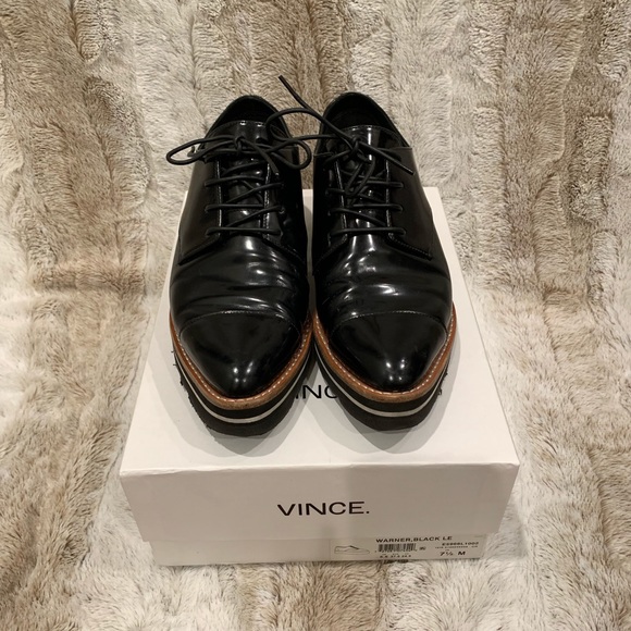 Vince Alanis Pointy Toe Oxford - Picture 3 of 7
